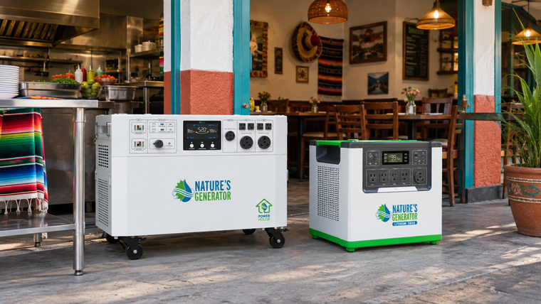 Nature's Generator - Small Business Backup Power Setups Based on Real-World Equipment