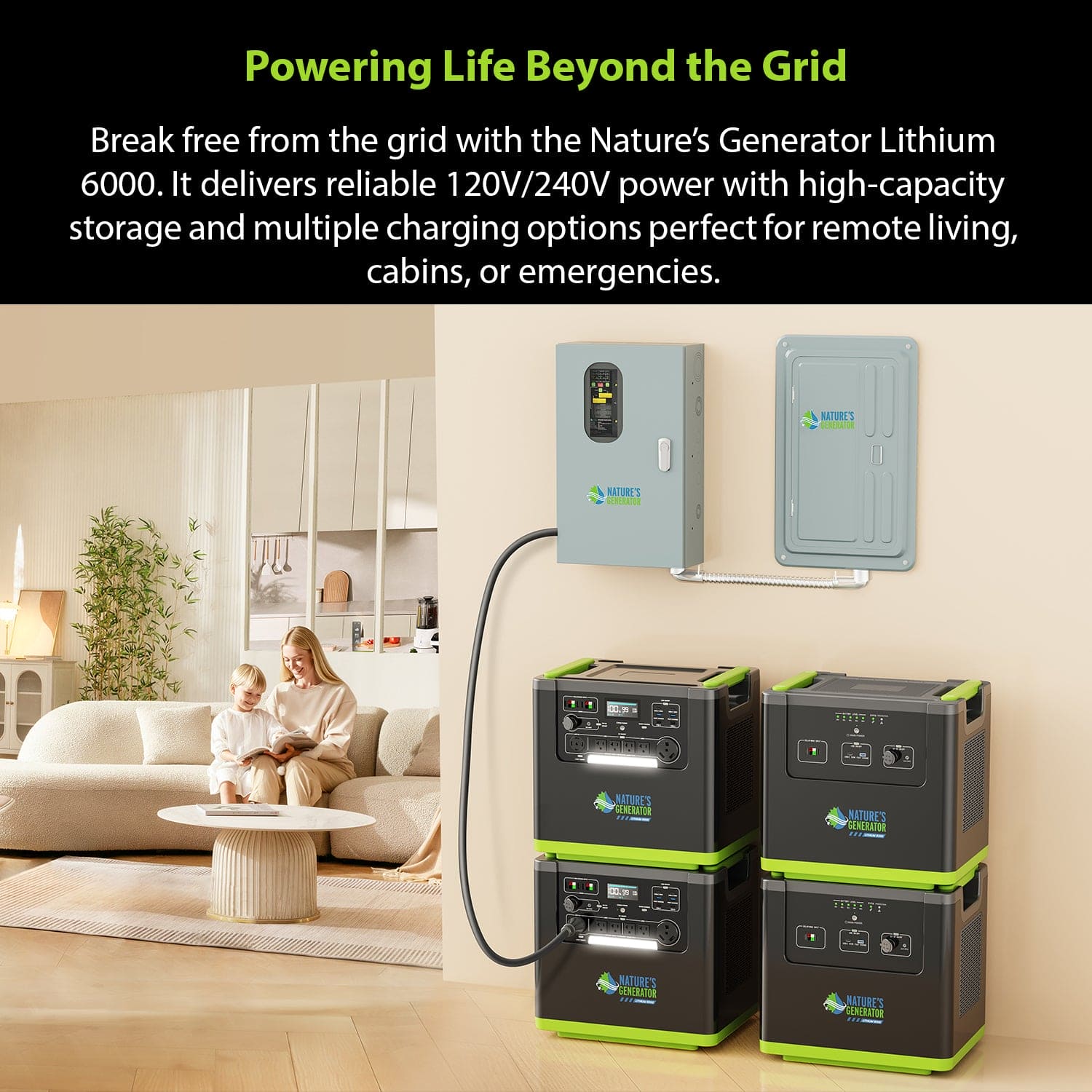 Lithium 6000 Off-Grid Living