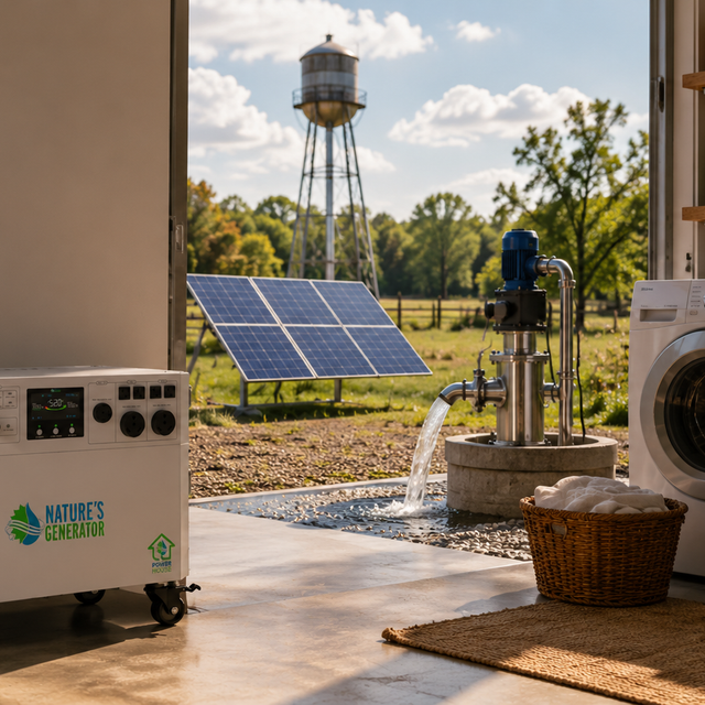 240V Split-Phase Demystified: How to Chain Inverters to Power Deep Well Pumps and Clothes Dryers Off-Grid
