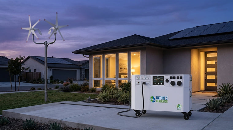 Nature's Generator - 24/7 Microgrid Security: Why Combining the Powerhouse System with Wind Turbines Outperforms Solar Alone