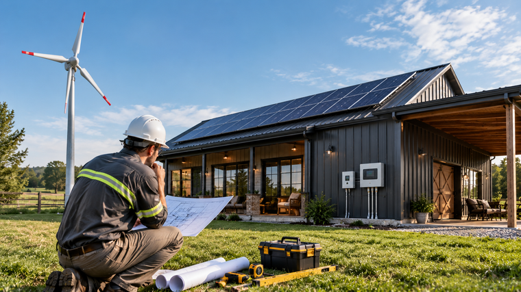 Nature's Generator - 5 Common Mistakes to Avoid When Setting Up a Barndominium Solar Microgrid