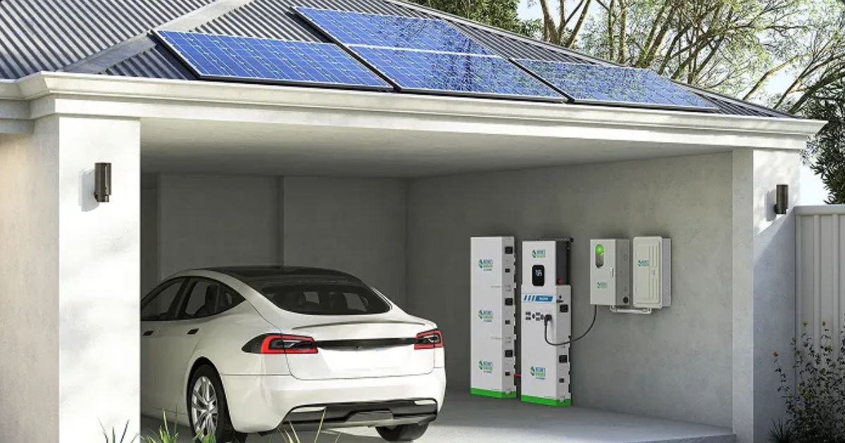 Nature's Generator - An Electric Vehicle Load Adapter Turns Your Car into a Home Generator