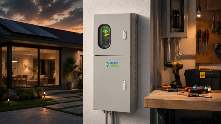 Nature's Generator - Automatic vs. Manual Transfer Switches: A DIY Guide to Safe Solar Generator Home Integration