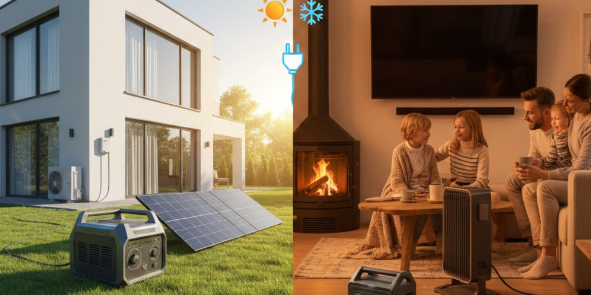 Can a solar generator run your AC or heater? Find the best one for big home appliances