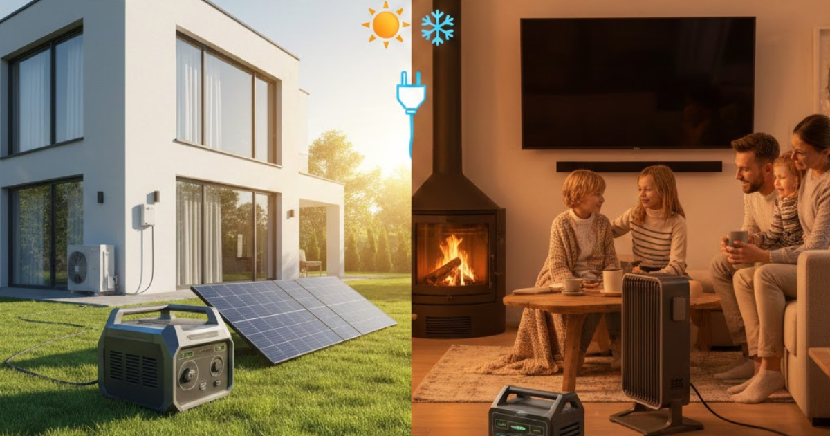 Can a Solar Generator Run Your AC or Heater? Find the Best One for Big Home Appliances
