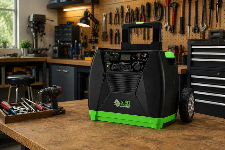 Nature's Generator - Clever DIY and Workshop Upgrades for the Handy Dad