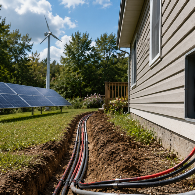Defeating Voltage Drop: How to Calculate Cable Gauge (AWG) for Long-Distance Solar Panel and Wind Turbine Runs
