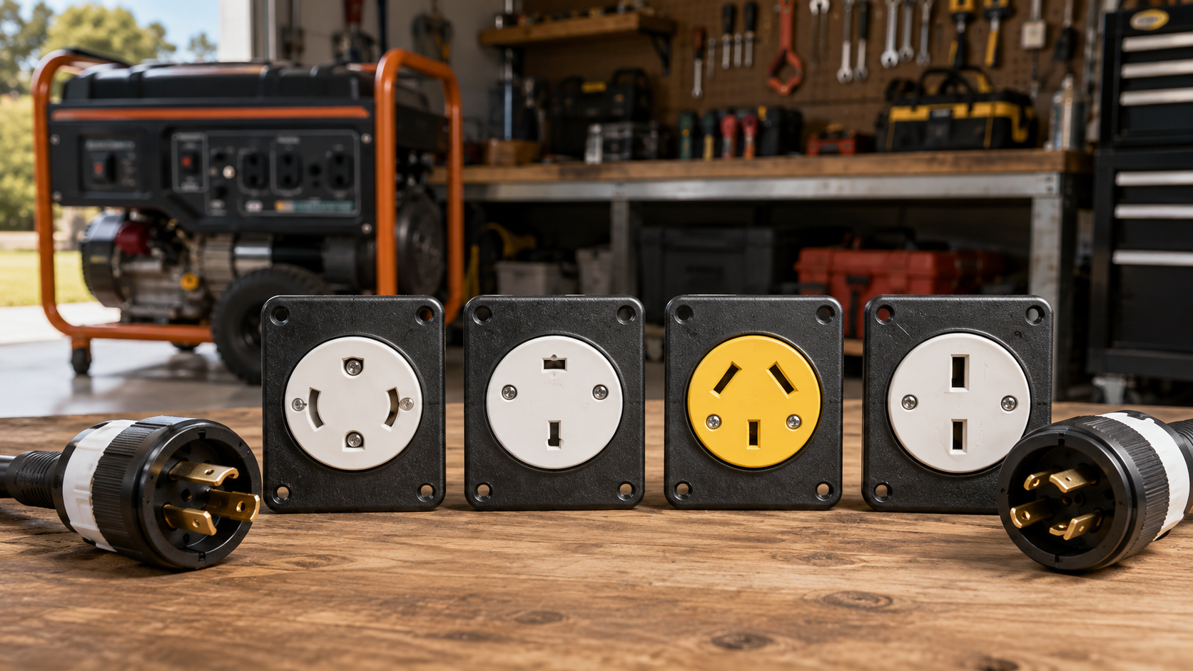 Generator Plug & Outlet Decoded: NEMA L14-30, L5-30, TT-30, and 14-50 Wiring Compatibility