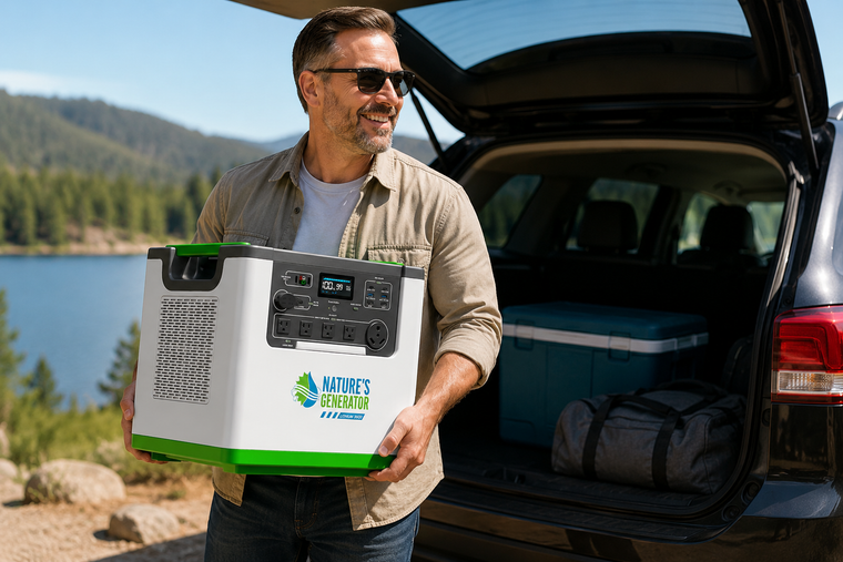 Nature's Generator - High-Tech Upgrades for Dad’s Next Summer Road Trip