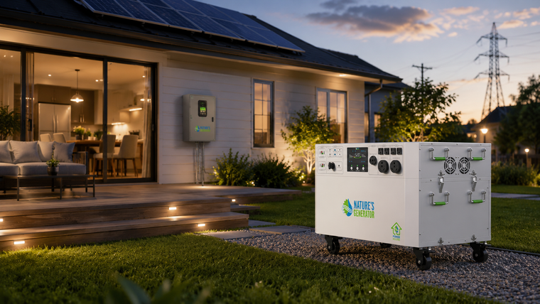 Nature's Generator - How to Take Your Suburban Home Partially Off-Grid (Without Leaving the Utility Network)