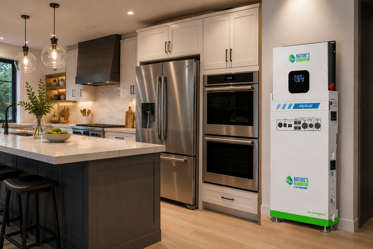 Nature's Generator - Managing Inductive Load Surges: How the MyGrid 10K Utilizes APL to Handle Heavy 20,000W Peak Startup Demands