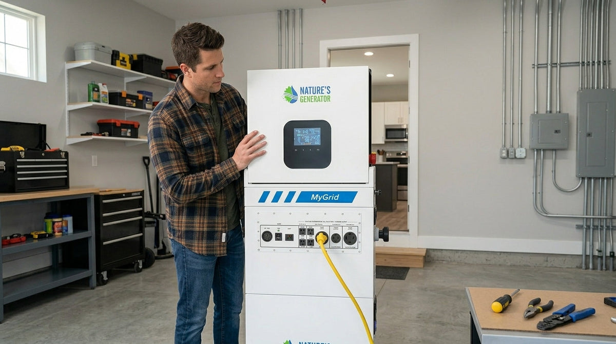 Nature's Generator - ÍMyGrid 10K Gen 2 turns home backup into an electricity saver