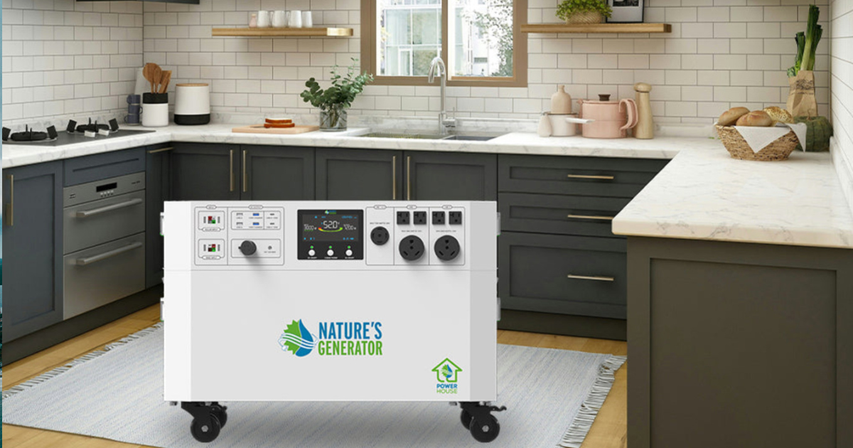 Nature's Generator - Nature’s Generator Powerhouse V2: A New Era in Whole-Home Backup Power