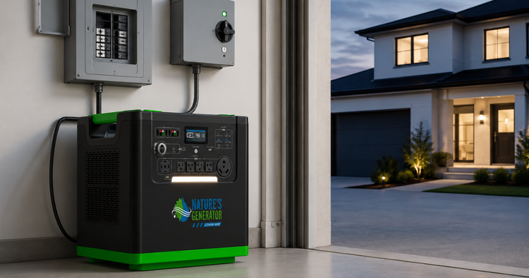 Nature's Generator - Smart Home Load Profiling: Pairing the Lithium 6000 with Automatic Transfer Switches