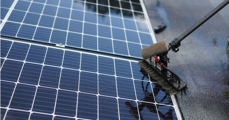 Nature's Generator - Soap, Vinegar, or Water? How Do You Clean Solar Panels the Right Way?