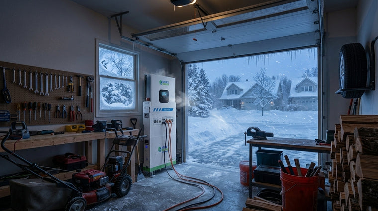Nature's Generator - Sub-Zero Grid Collapse: How LFP Batteries Retain Power During Arctic Blasts and Ice Storms