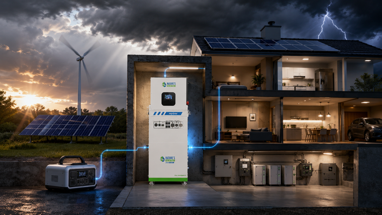 Nature's Generator - The Energy Fortress Blueprint: Scaling From a Portable Power Station to a Whole-Home Generator Ecosystem