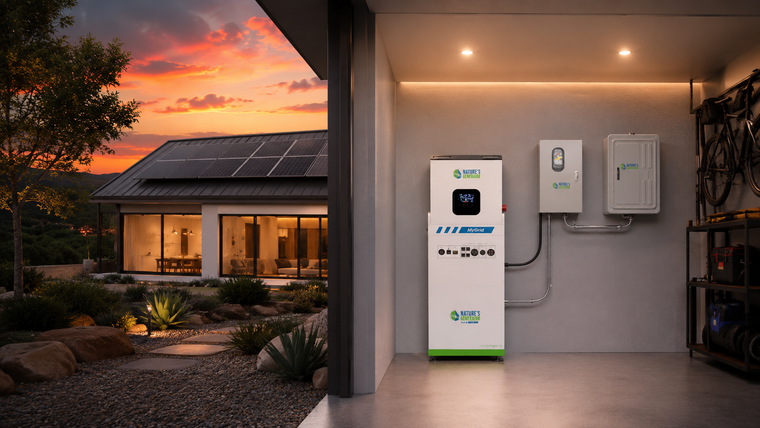 Nature's Generator - The Ultimate Retrofit Guide: How to Add Battery Storage to Your Existing Solar Panels (Without Replacing Your Inverter)