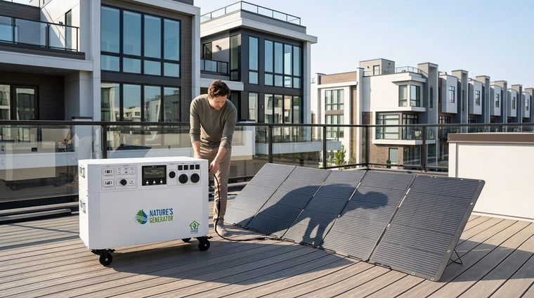 Nature's Generator - Urban & Condo Outage Readiness: Zero-Fume Backup Power for Strict HOA & Shared-Wall Housing
