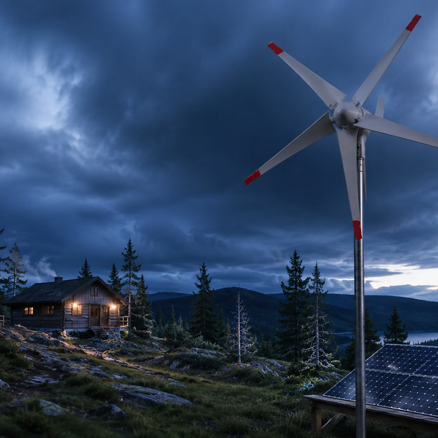 When Solar Isn’t Enough: The Mathematical Case for Adding a Wind Turbine to Your Off-Grid Array