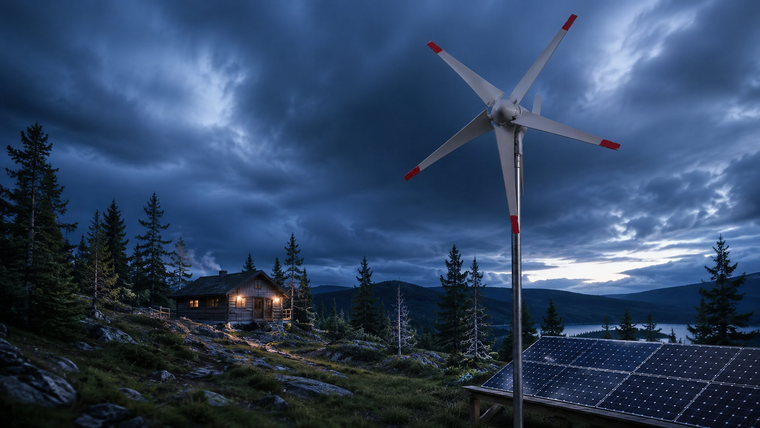 Nature's Generator - When Solar Isn’t Enough: The Mathematical Case for Adding a Wind Turbine to Your Off-Grid Array