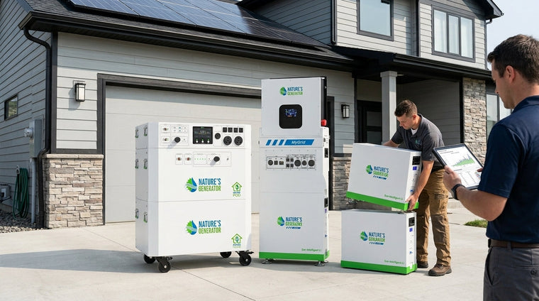 Nature's Generator - Whole-Home Battery Backup Benchmarks: Dollar-per-kWh & Battery Expansion Speed