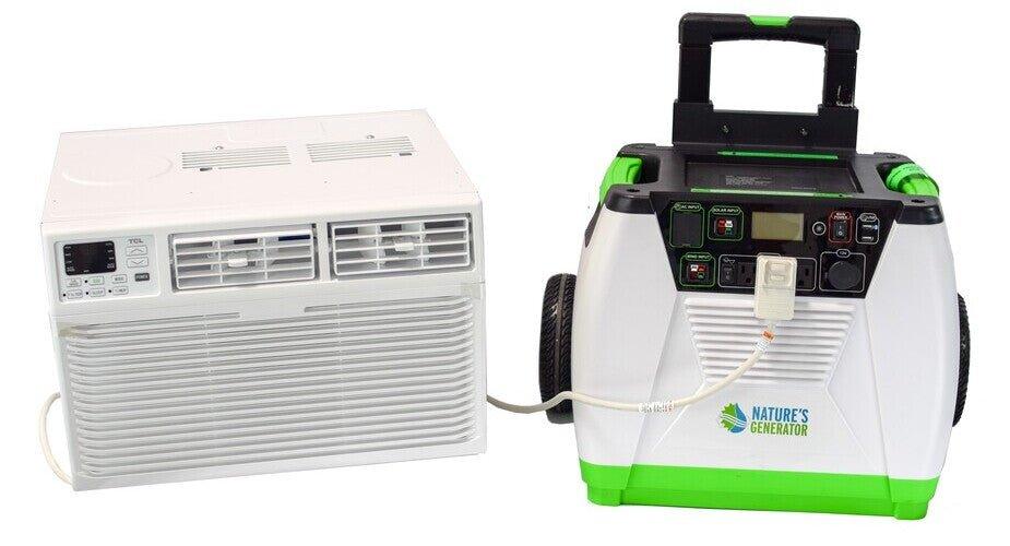Can a Nature's Generator System Help Run Your Portable Wall AC?