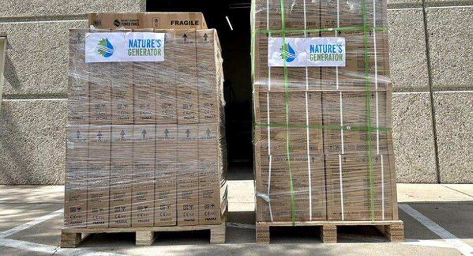 Nature's Generator Donates $100K+ In-kind Donation to Three North Dakota Tribes