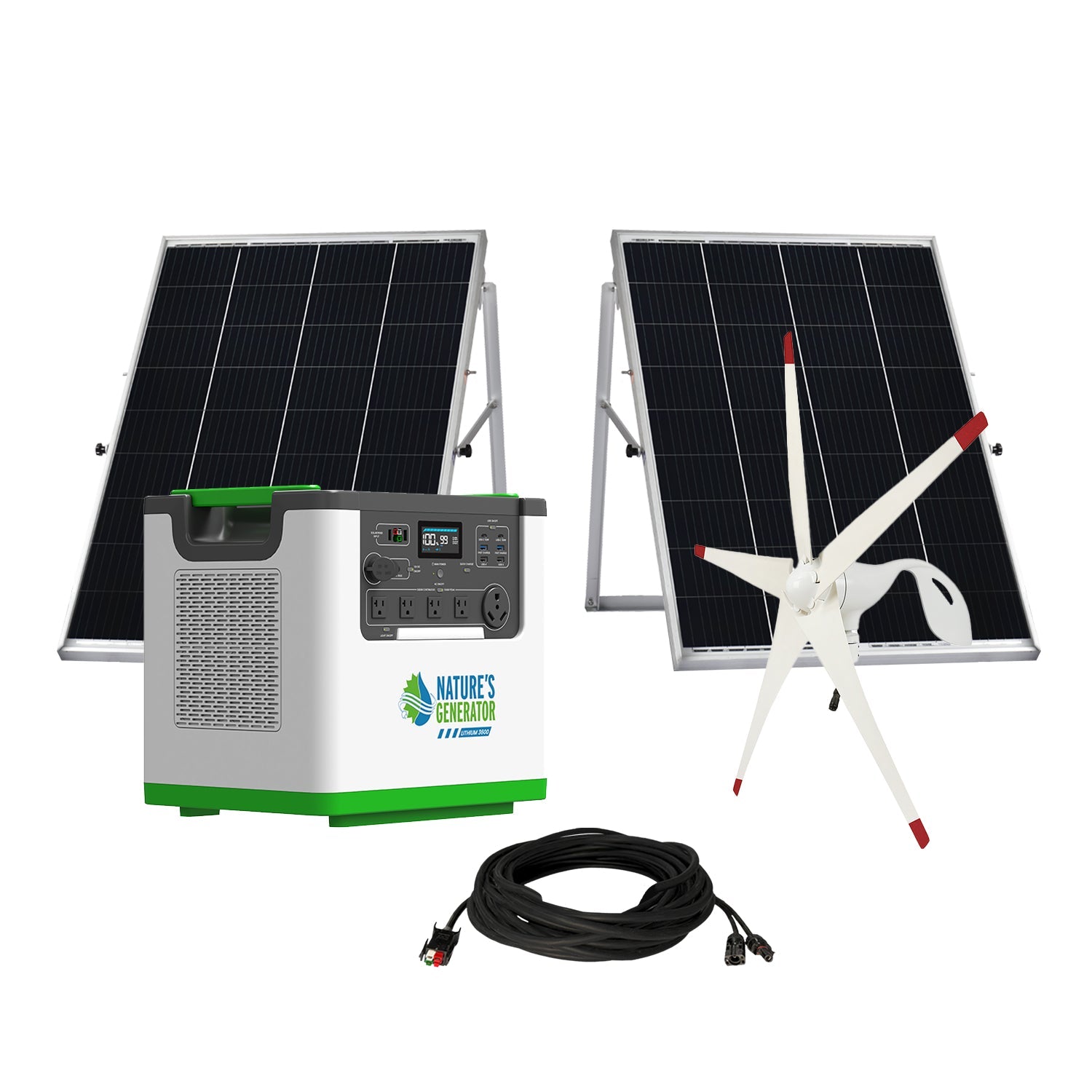 Solar and Wind Generator 1800W-3600W