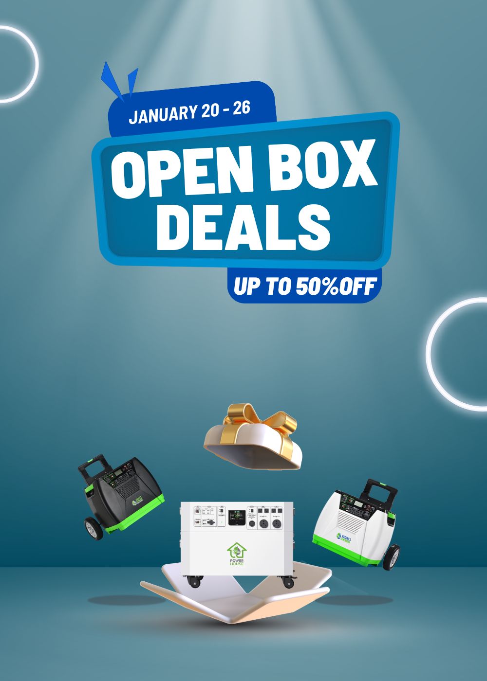 Menu - Open Box Deals