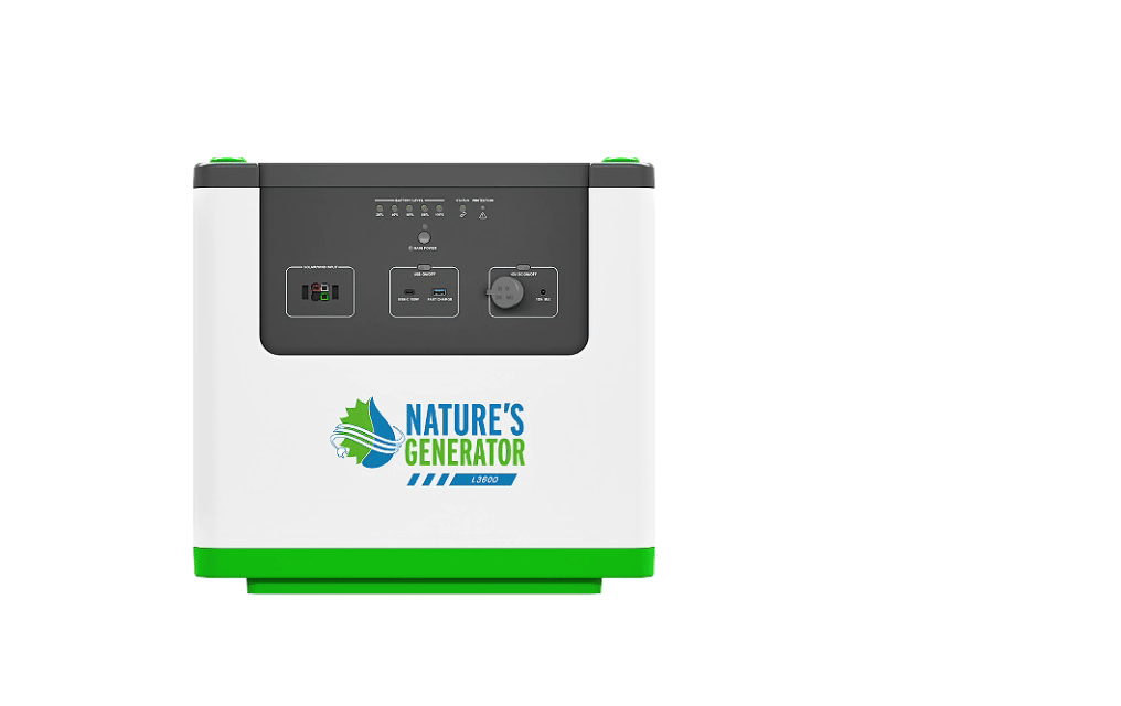 Use Your Nature’s Generator Lithium 3600 Power Pod