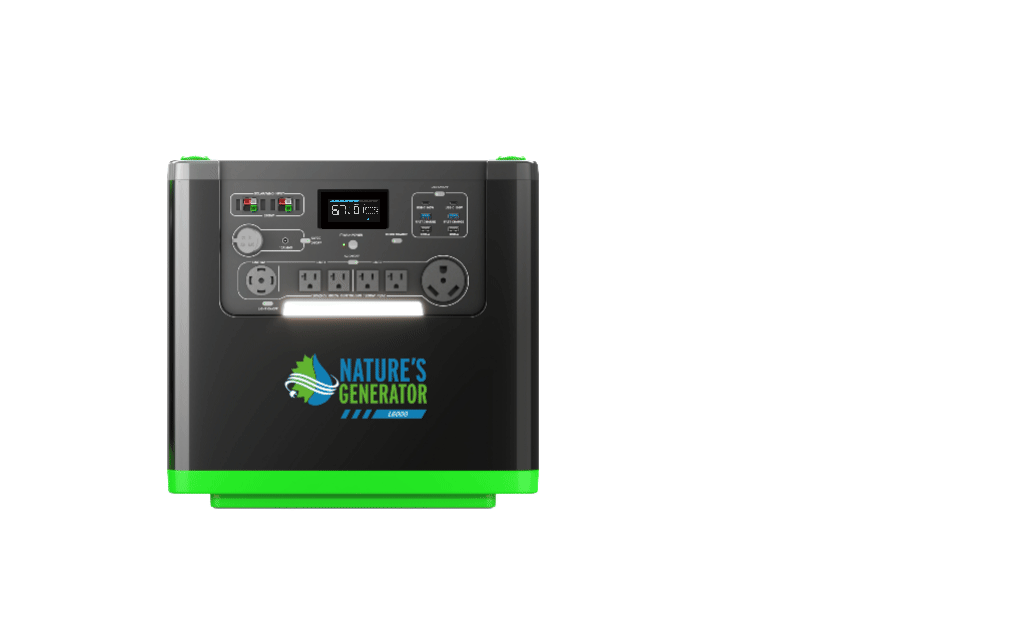 d. Press the Quick Charge Button to increase the charging speed from 800W to about 1800W. If the input voltage is less than 120V, the charging speed will be a bit less than 1800W.