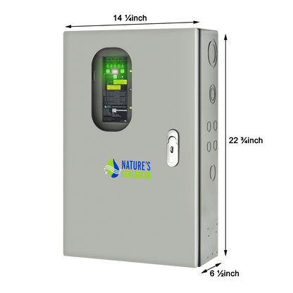 up to 16-Circuit 30A Automatic Generator Transfer Switch Dimension