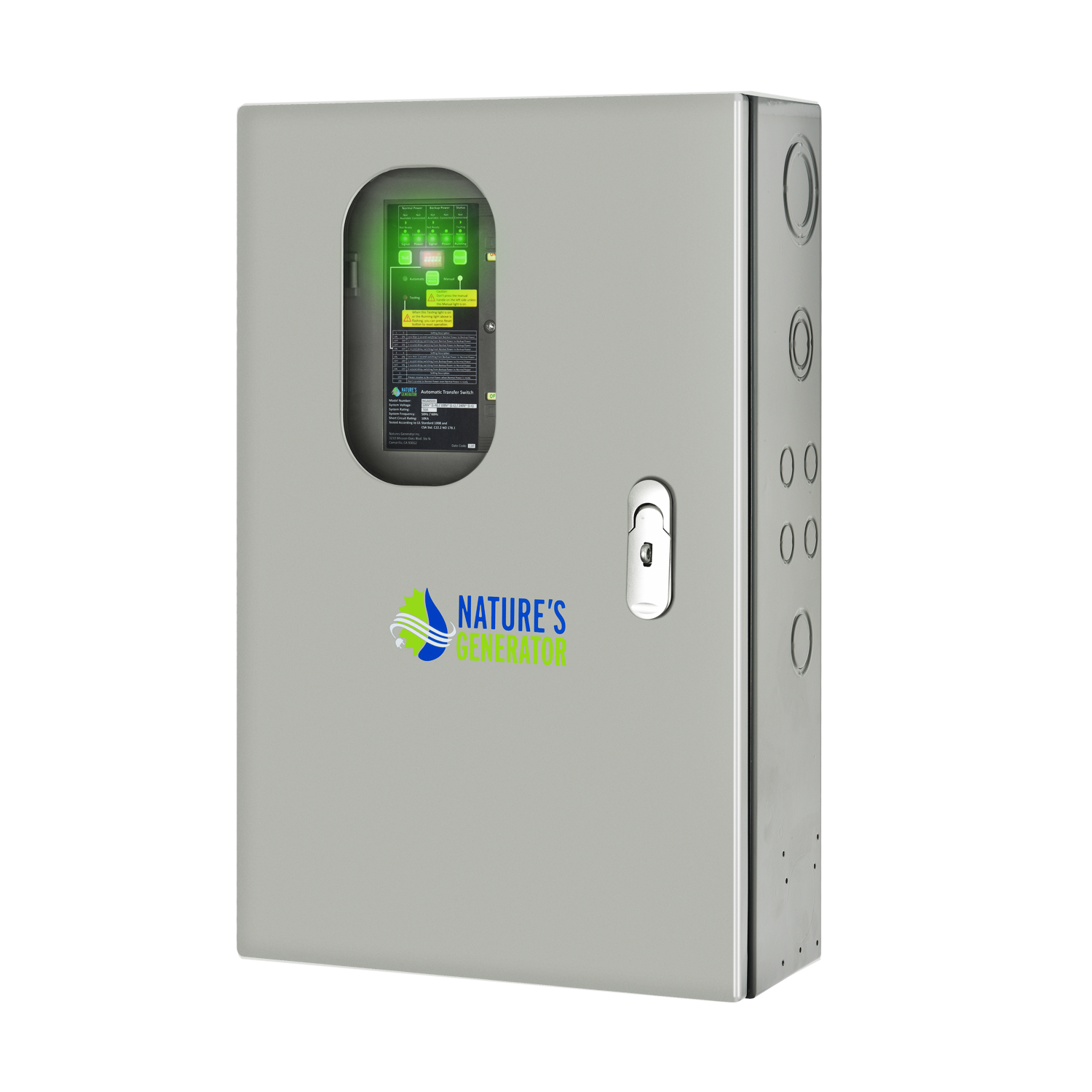 up to 16-Circuit 30A Automatic Generator Transfer Switch