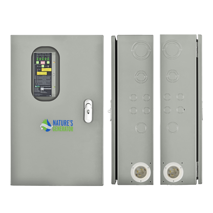 30A Automatic Generator Transfer Switch Features Inlet Positions