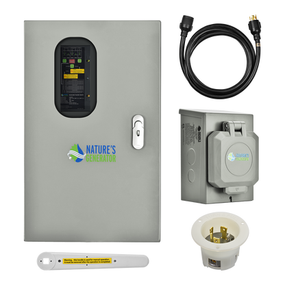 30A Automatic Generator Transfer Switch Features - What's in the Box
