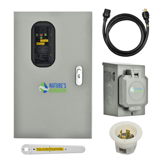 30A Automatic Generator Transfer Switch Features - What's in the Box