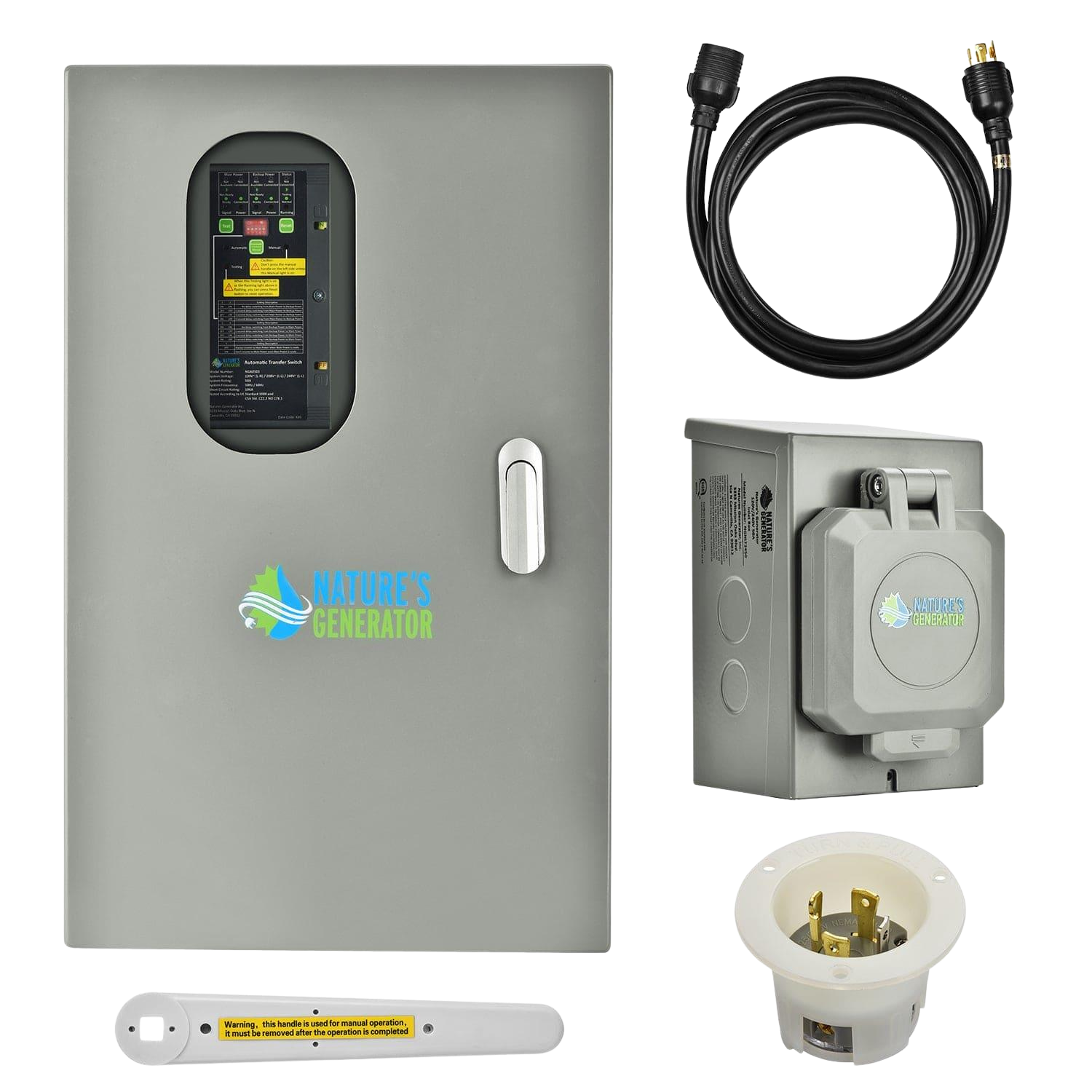 30A Automatic Generator Transfer Switch Features - What's in the Box