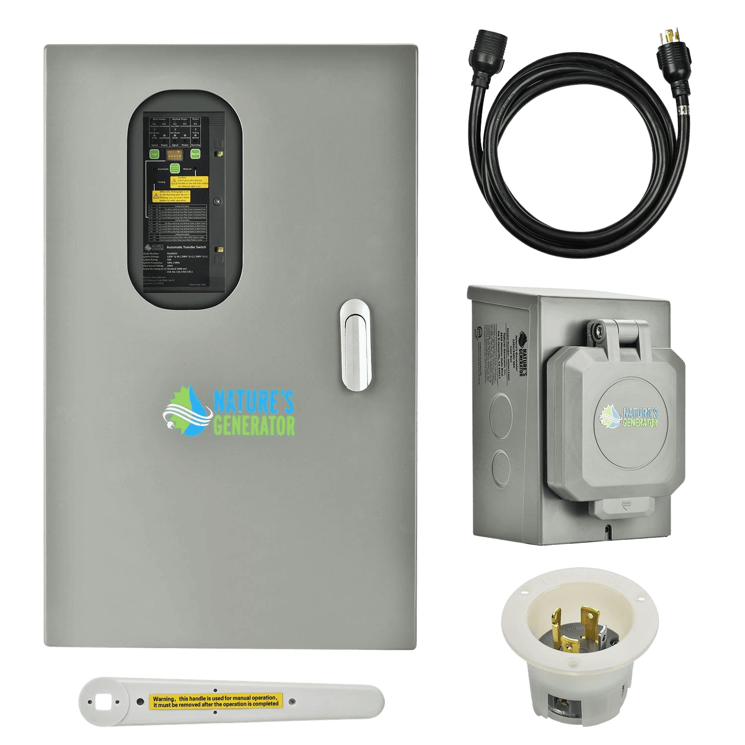 30A Automatic Generator Transfer Switch Features - What's in the Box