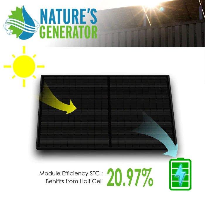 410 Watt Monocrystalline Solar Panel (4 Pack) - Product - 410 Watt Monocrystalline Solar Panel (4 Pack) - Nature's Generator 4