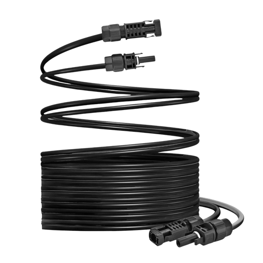 50 Foot Quick Release MC4 Extension Cables for MyGrid 10K System