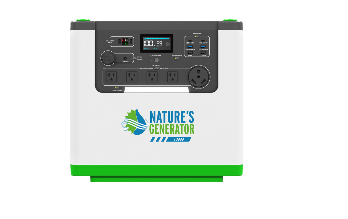 Nature's Generator Lithium 3600