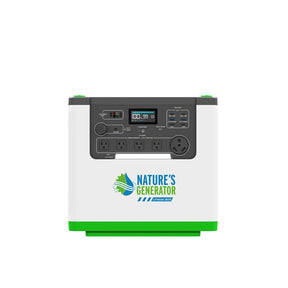 120V 3600W LiFePO4 Solar Power Station - Nature's Generator Lithium 3600 