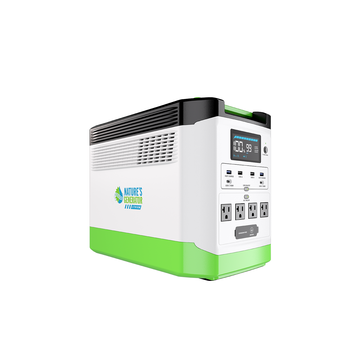 High Capacity Expandable Lithium 1800 Power Station