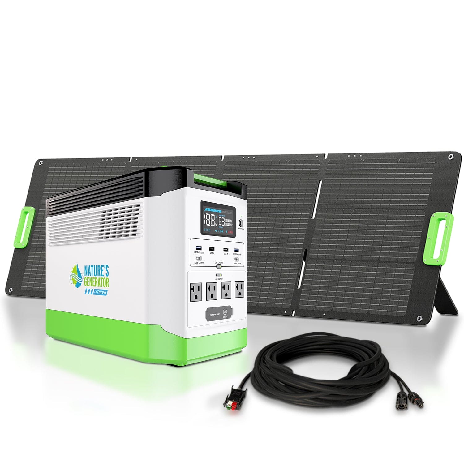 Lithium 1800 and 200W Folding Panel NGLGNAUF