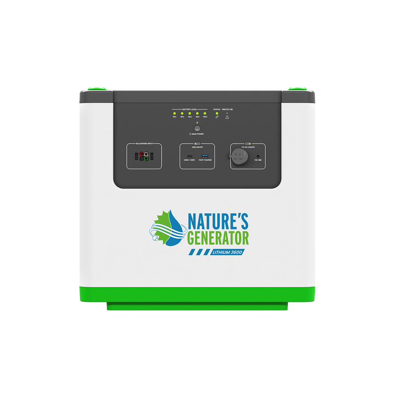 Nature's Generator Lithium 3600 Power Pod - Product - Lithium 3600 Power Pod 1