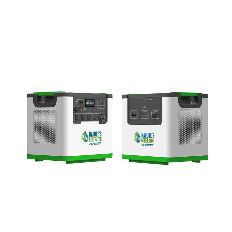 Lithium 3600 - Product 
Nature's Generator Lithium 3600 + Power Pod 3