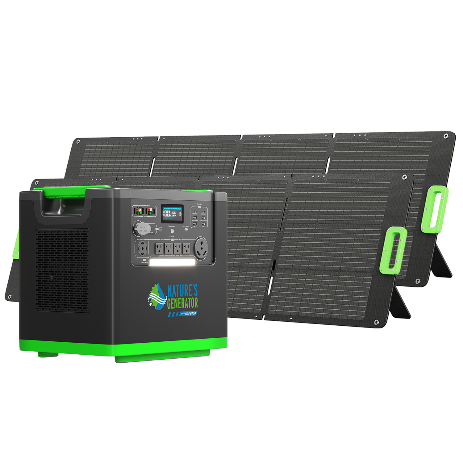 Product - Lithium 6000 Solar Generator