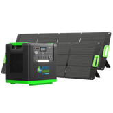 Nature's Generator Lithium 6000 with Solar Panel