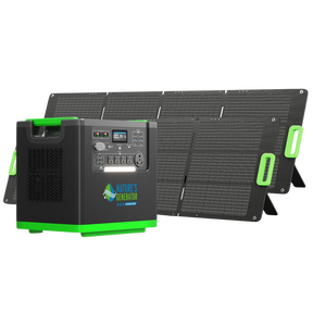 Nature's Generator Lithium 6000 with Solar Panel
